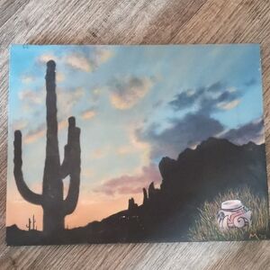 Desert Sunset Canvas Art